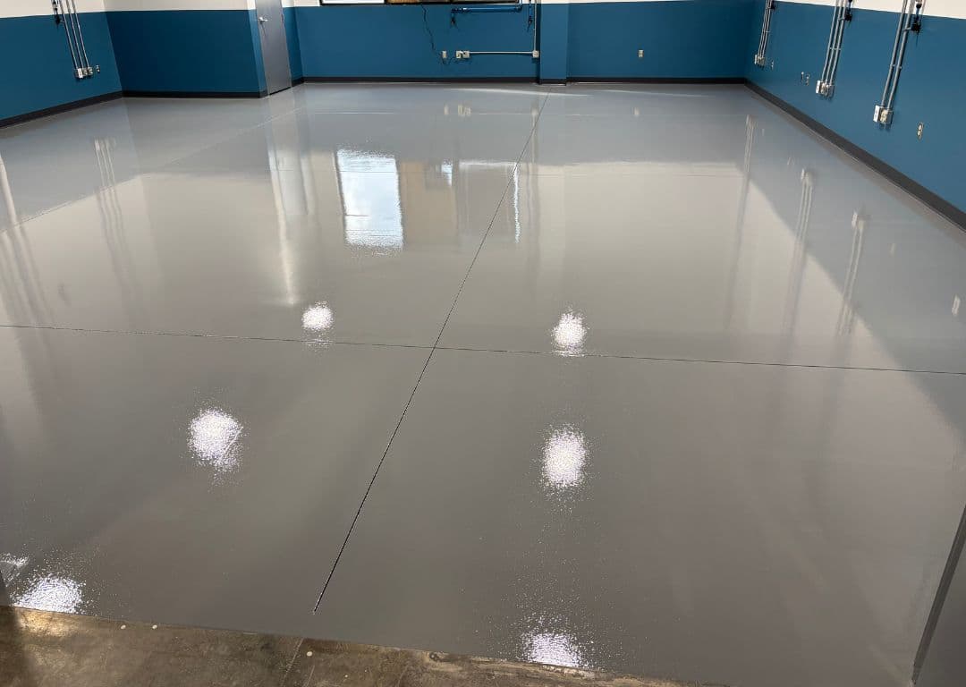 Urethane finish over epoxy primer in laboratory Duncan SC