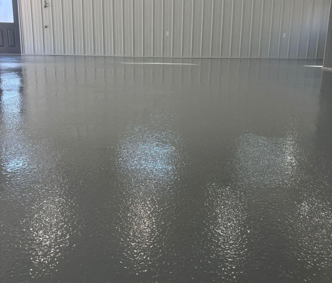 Chemical Resistant Slip Resistant Shop Floor, Keowee SC