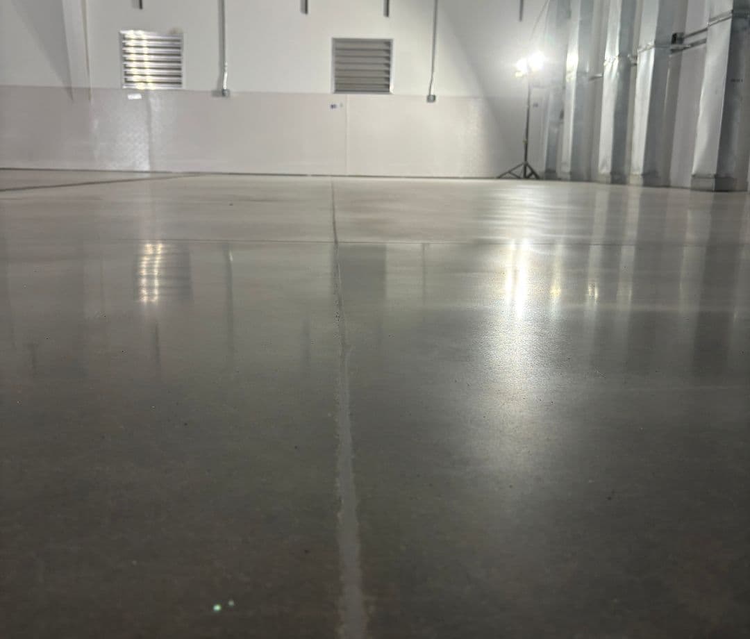 Polished Concrete Matte Finish, Hendersonville NC