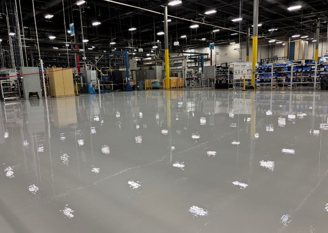 ISC commercial epoxy floor coating